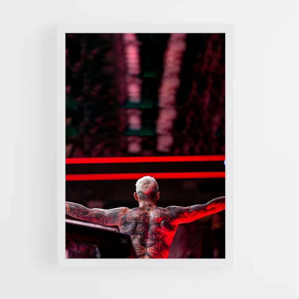 Poster La Voix de Champion – affiche MMA (vue 3)